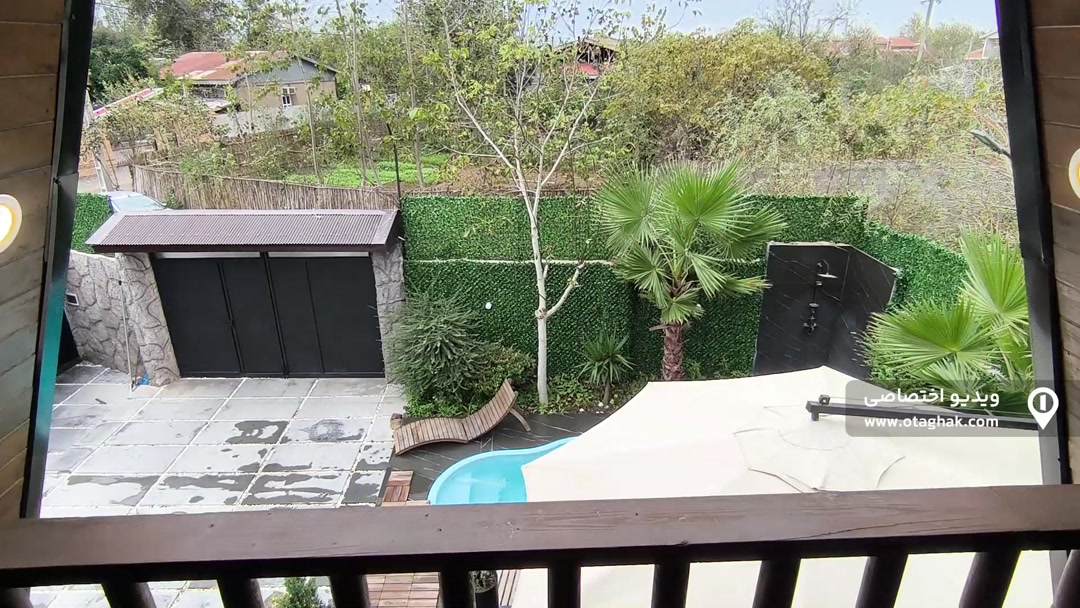 تصویر 2 - کلبه  سوئیسی لوکس استخردار آبگرم ورنا در خمام