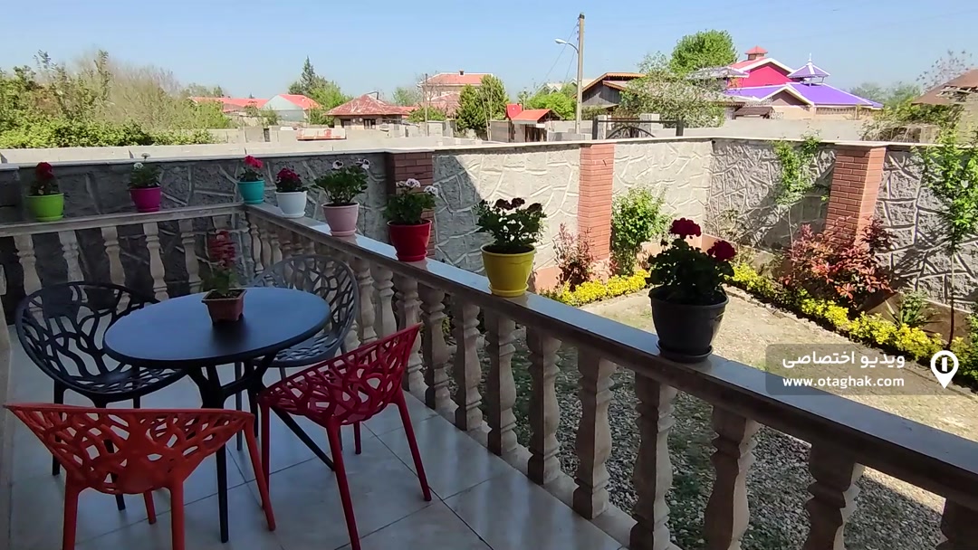 تصویر 2 - ویلا روستایی عباسی با منظره دشت به رودخانه در فومن