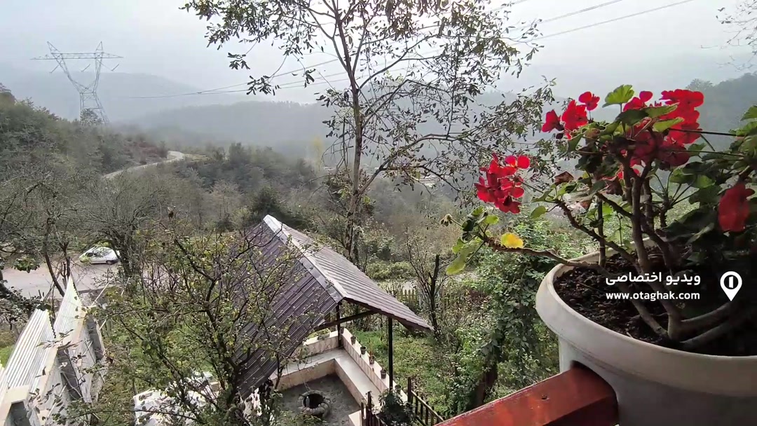 تصویر 2 - کلبه دوبلکس جنگلی با ویوی سد البرز  در لفور